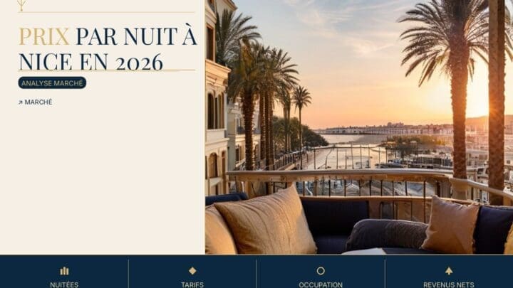 Prix par nuit à Nice en 2026 : que gagne vraiment un hôte Airbnb ?