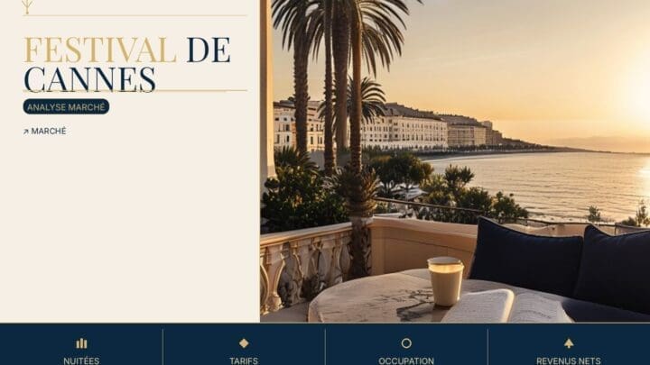 Festival de Cannes : taux d’occupation et tarifs à la hausse en mai