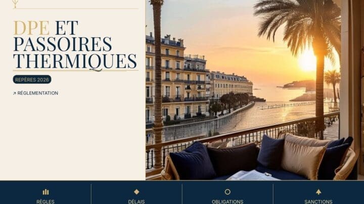 DPE et passoires thermiques : ce que les hôtes LCD à Nice doivent savoir en 2026