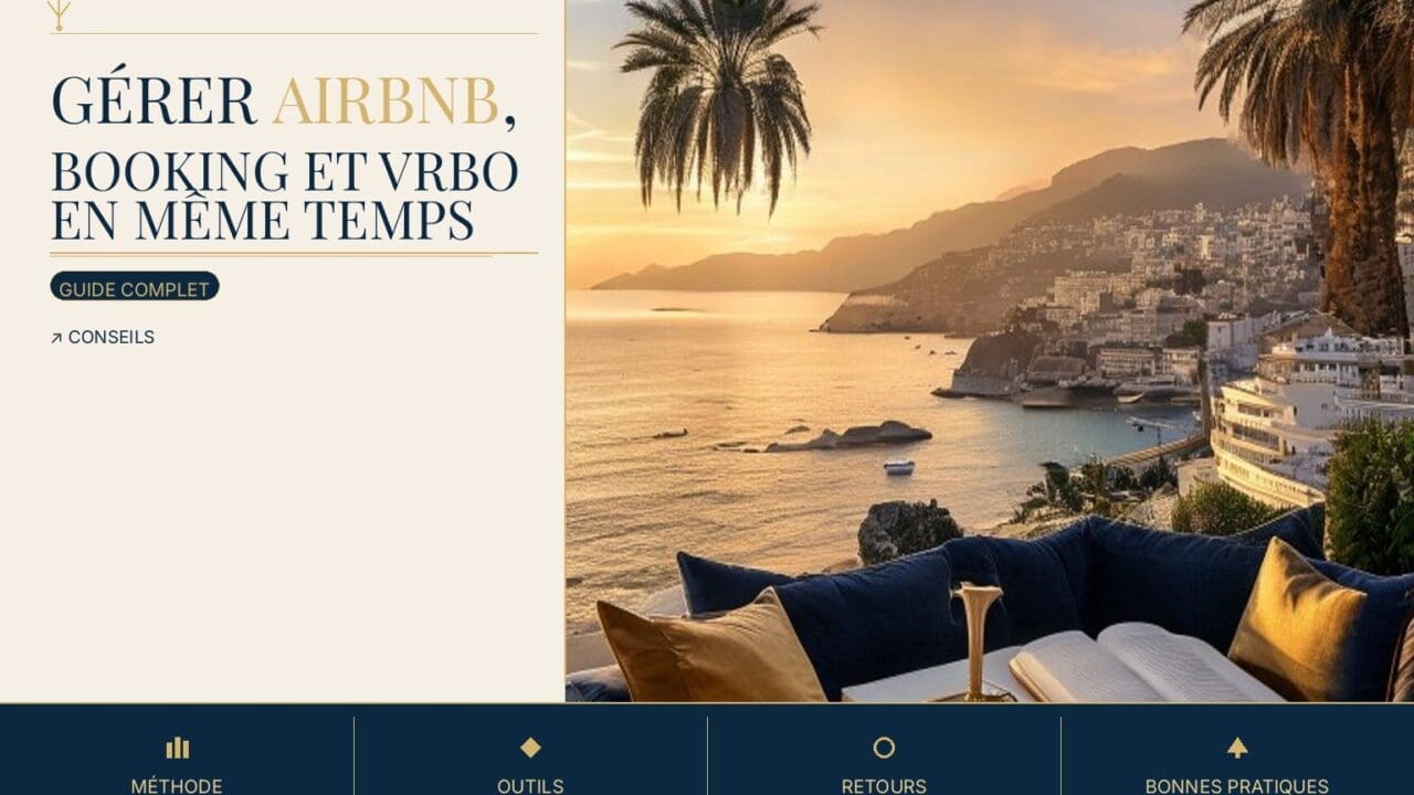 Gérer Airbnb, Booking et Vrbo en même temps : outils et bonnes pratiques 2026
