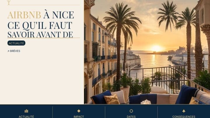 Airbnb à Nice : ce qu’il faut savoir avant de se lancer