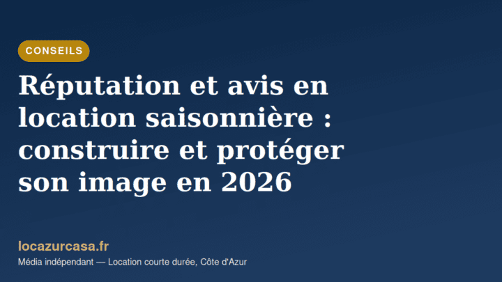 Réputation et avis en location saisonnière : construire et protéger son image en 2026